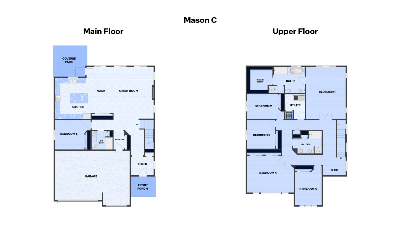 Mason C floor plan