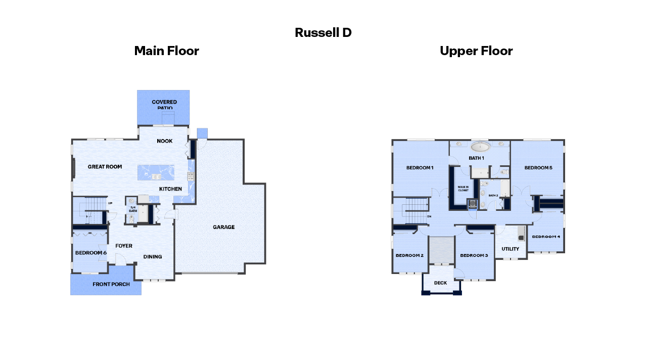 Russell D floor plan