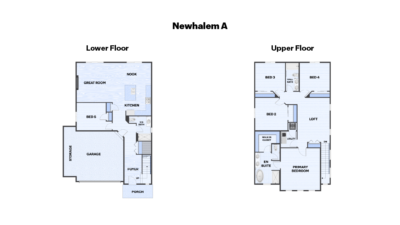 Newhalem A floor plan