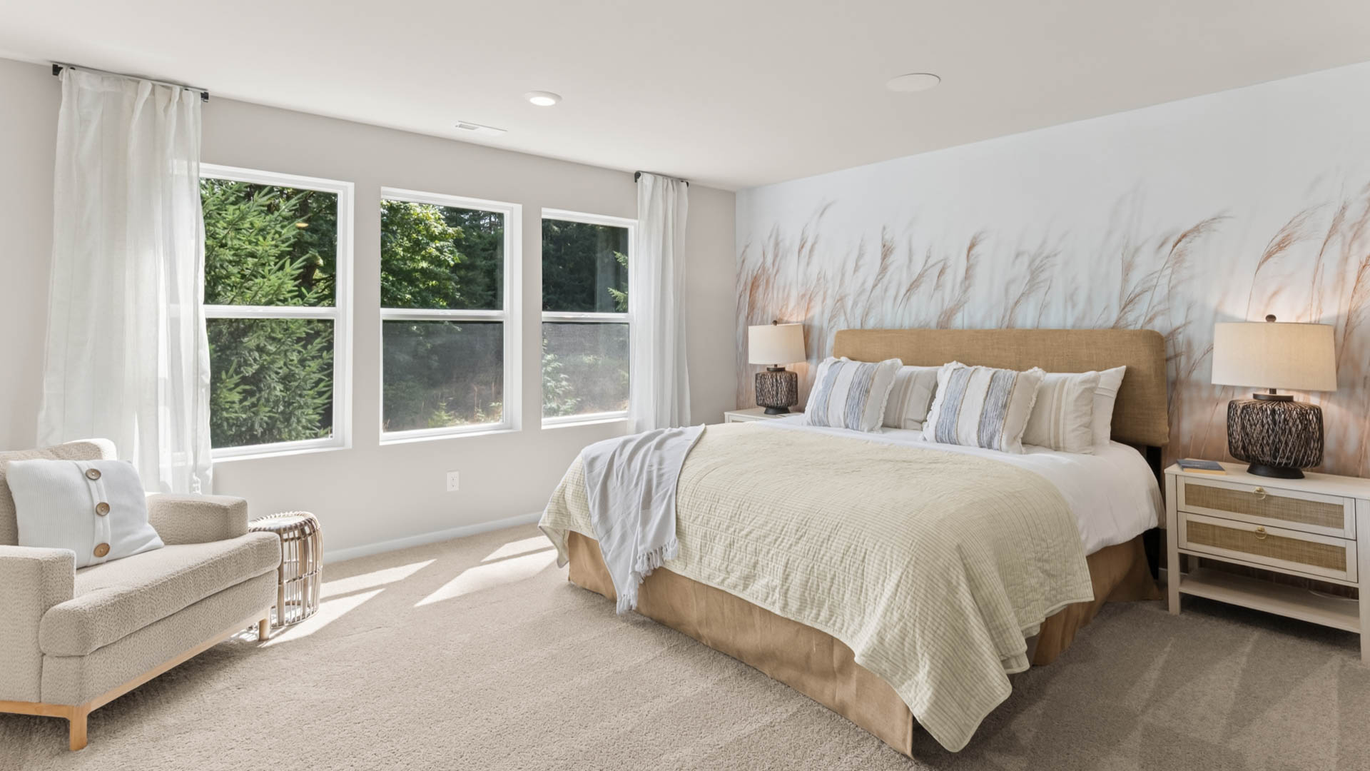 Primary bedroom suite