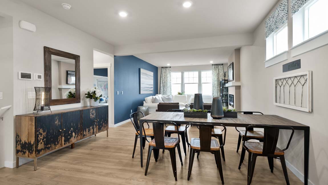 Another view of living and dining