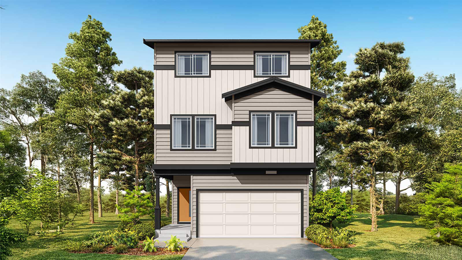 Exterior rendering of Willow A