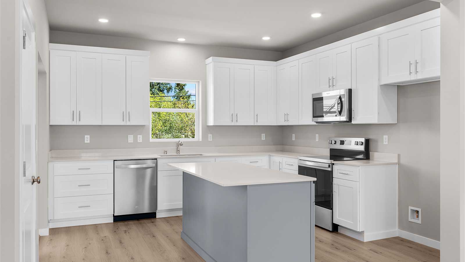 Light and bright kitchen in this Dogwood floor plan