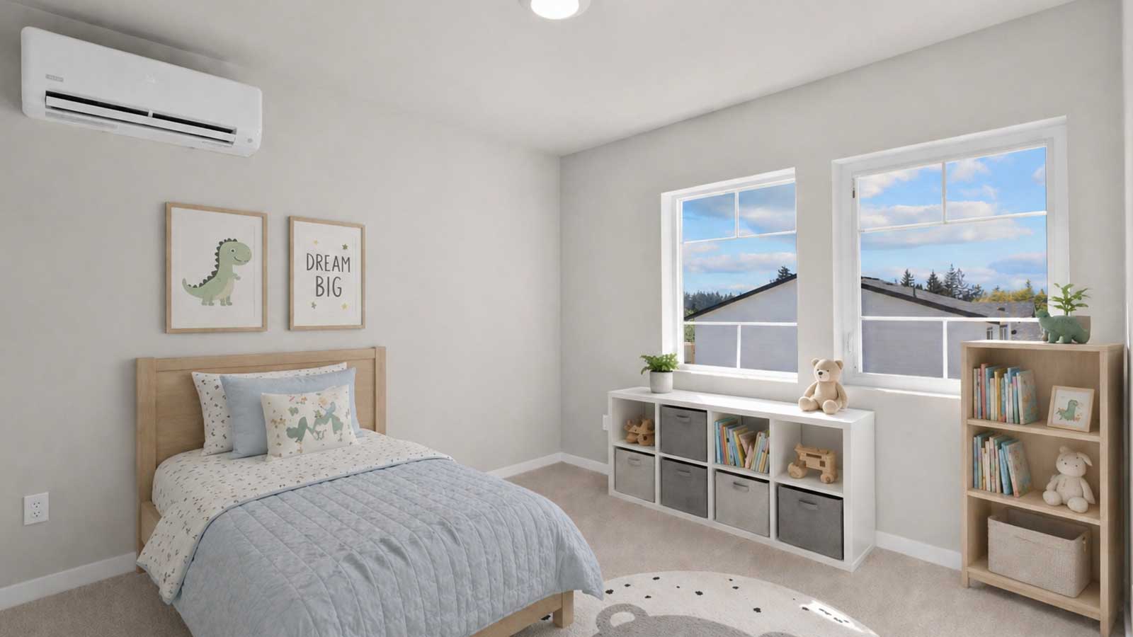 Bedroom 2 on the upper floor