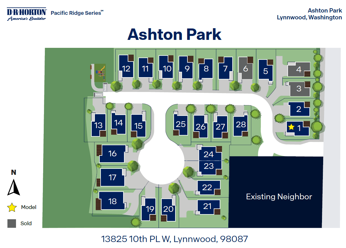 Static Lot Map