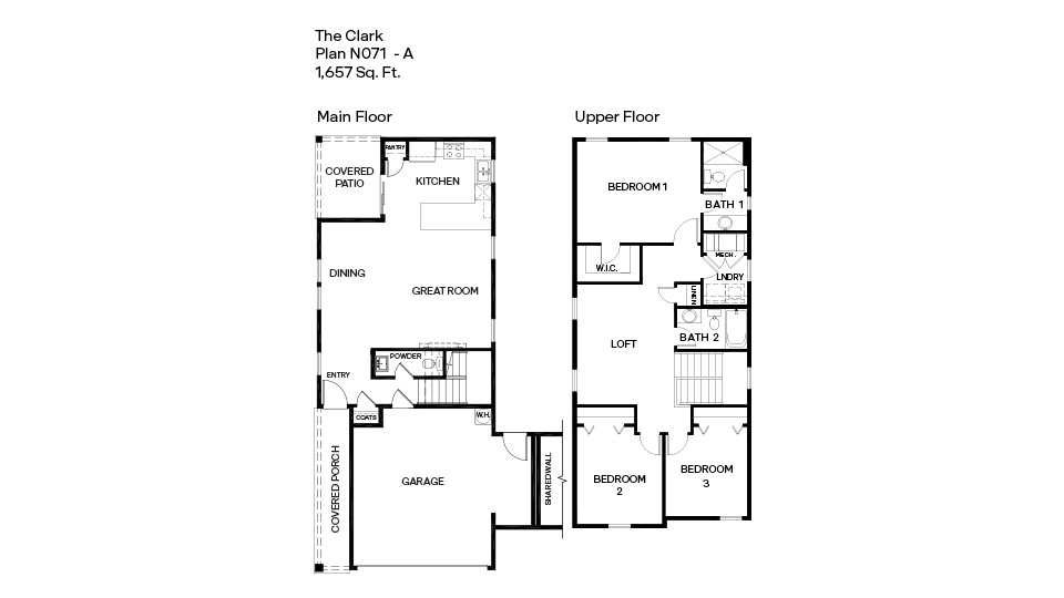 Clark floor plan