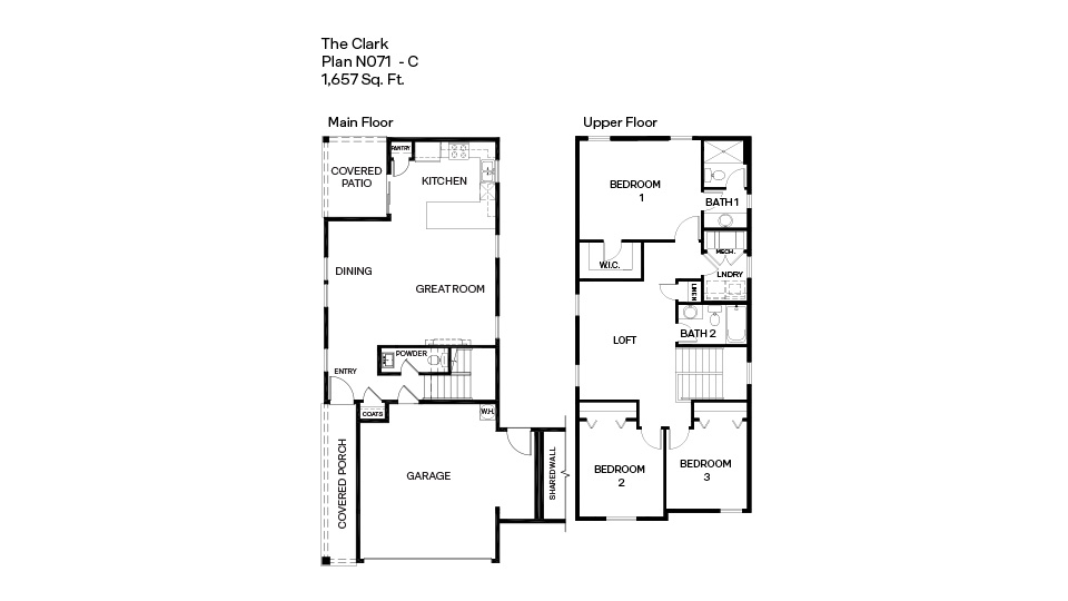 Clark floor plan