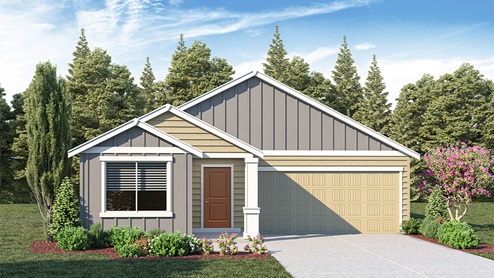 Spruce Exterior front rendering