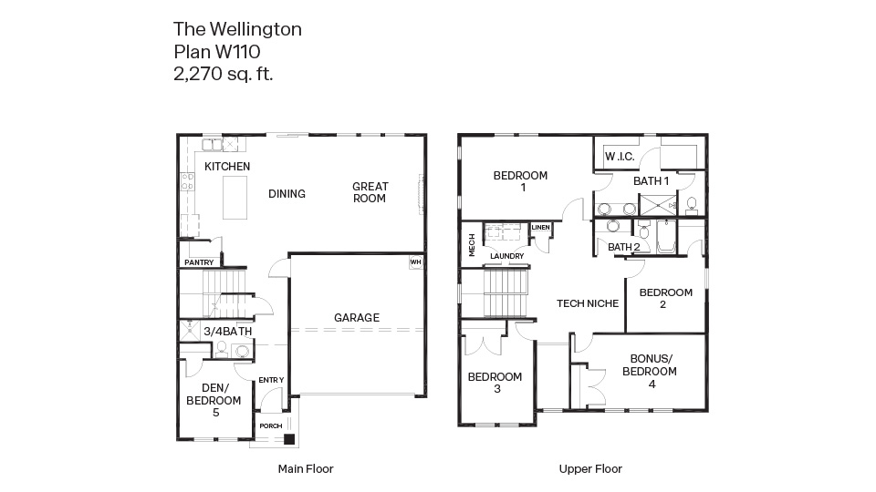 floor plan for wellington 2 car garage