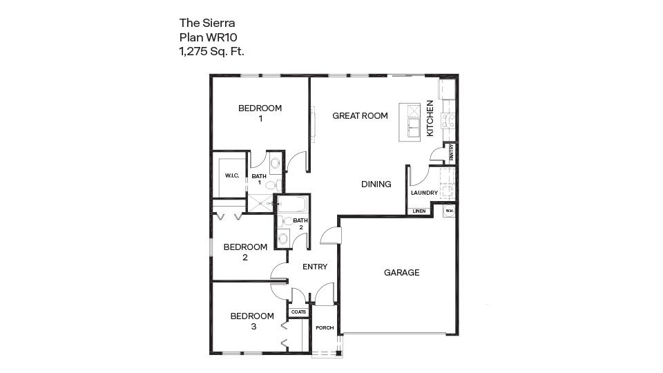 sierra floor plan