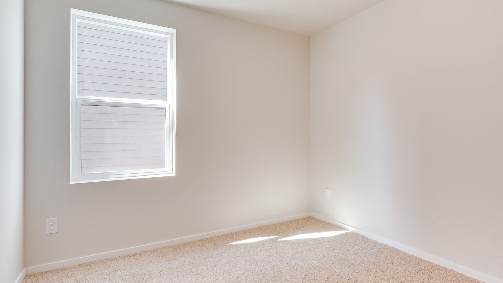 Bedroom with wall-to-wall carpet and a closet