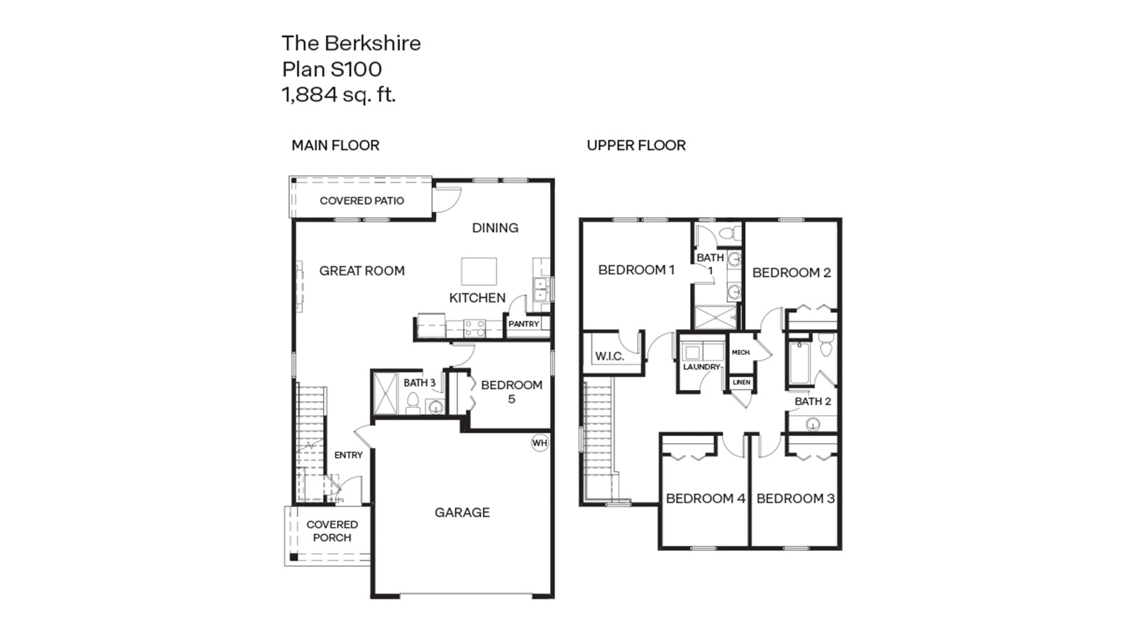 Berkshire floor plan