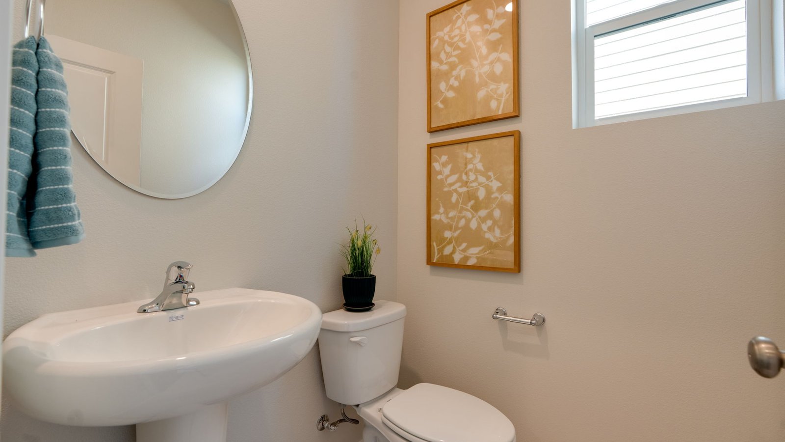 Main floor powder bathroom