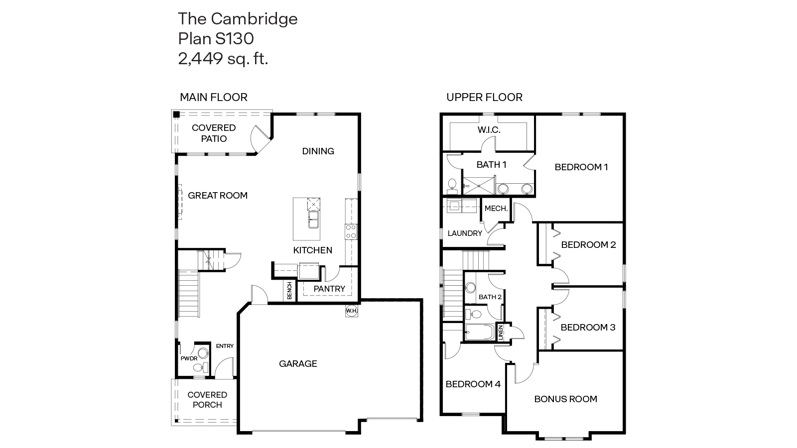 Cambridge Floor Plan