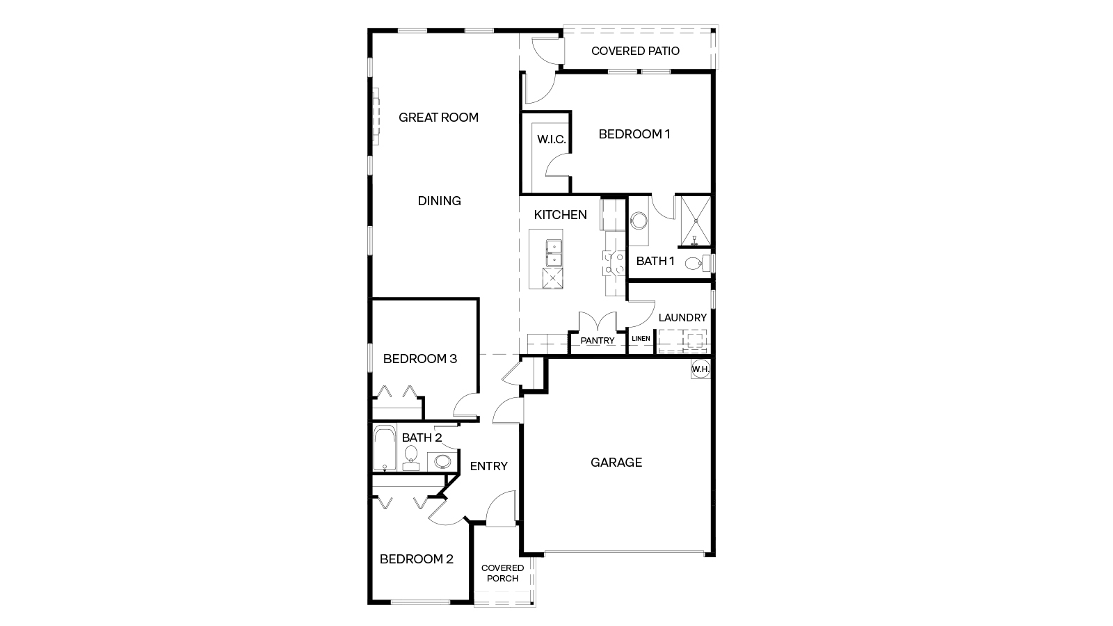 Spruce II floor plan