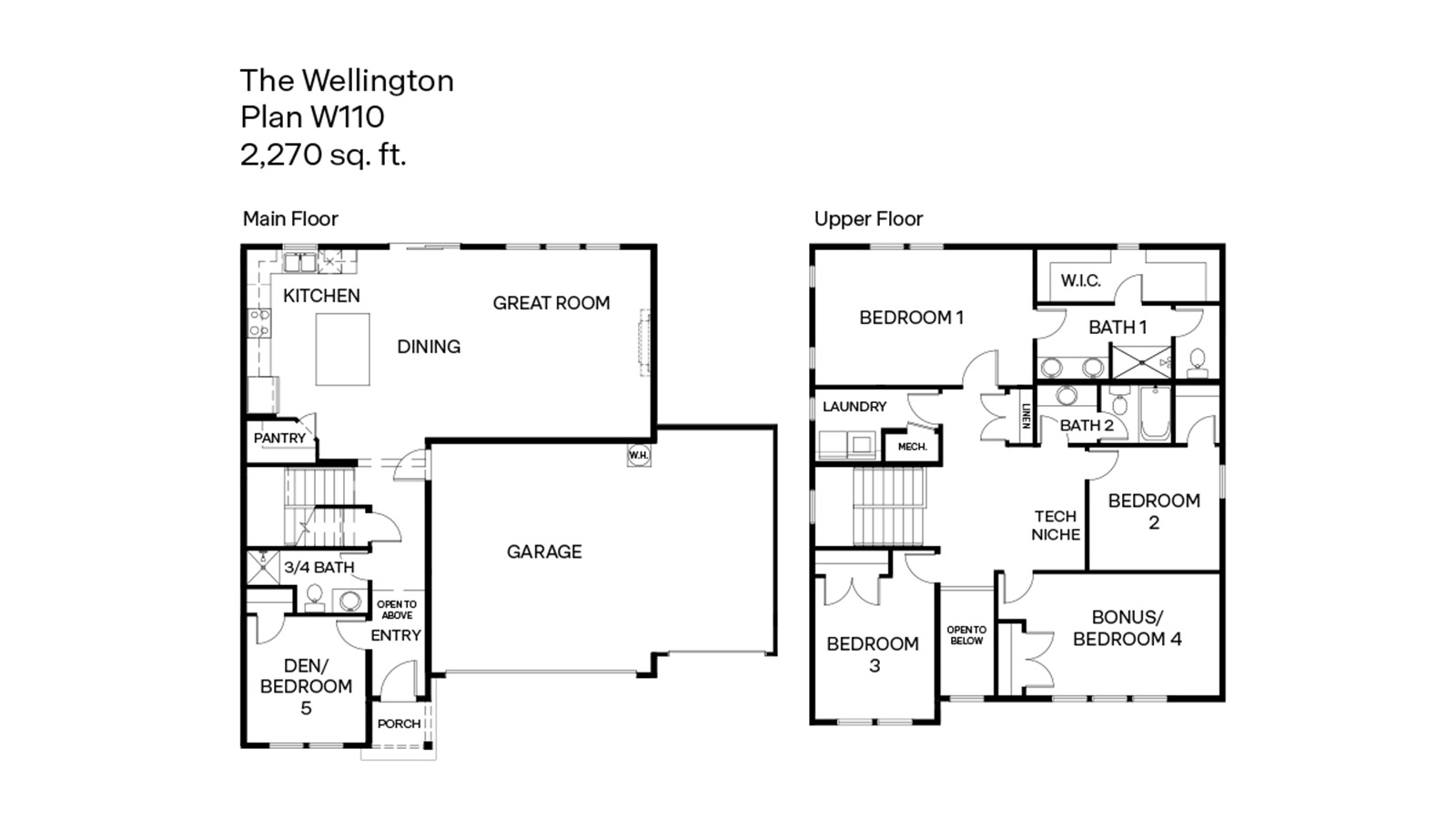wellington floor plan