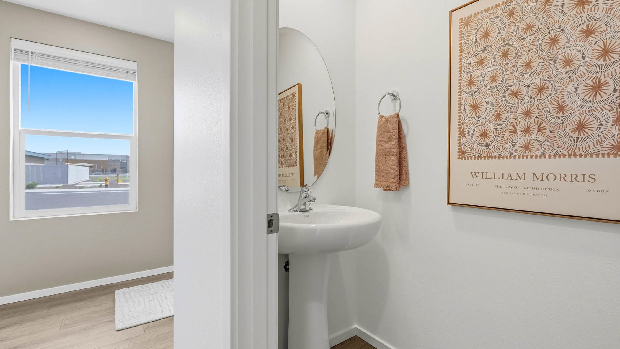 Main floor powder bathroom