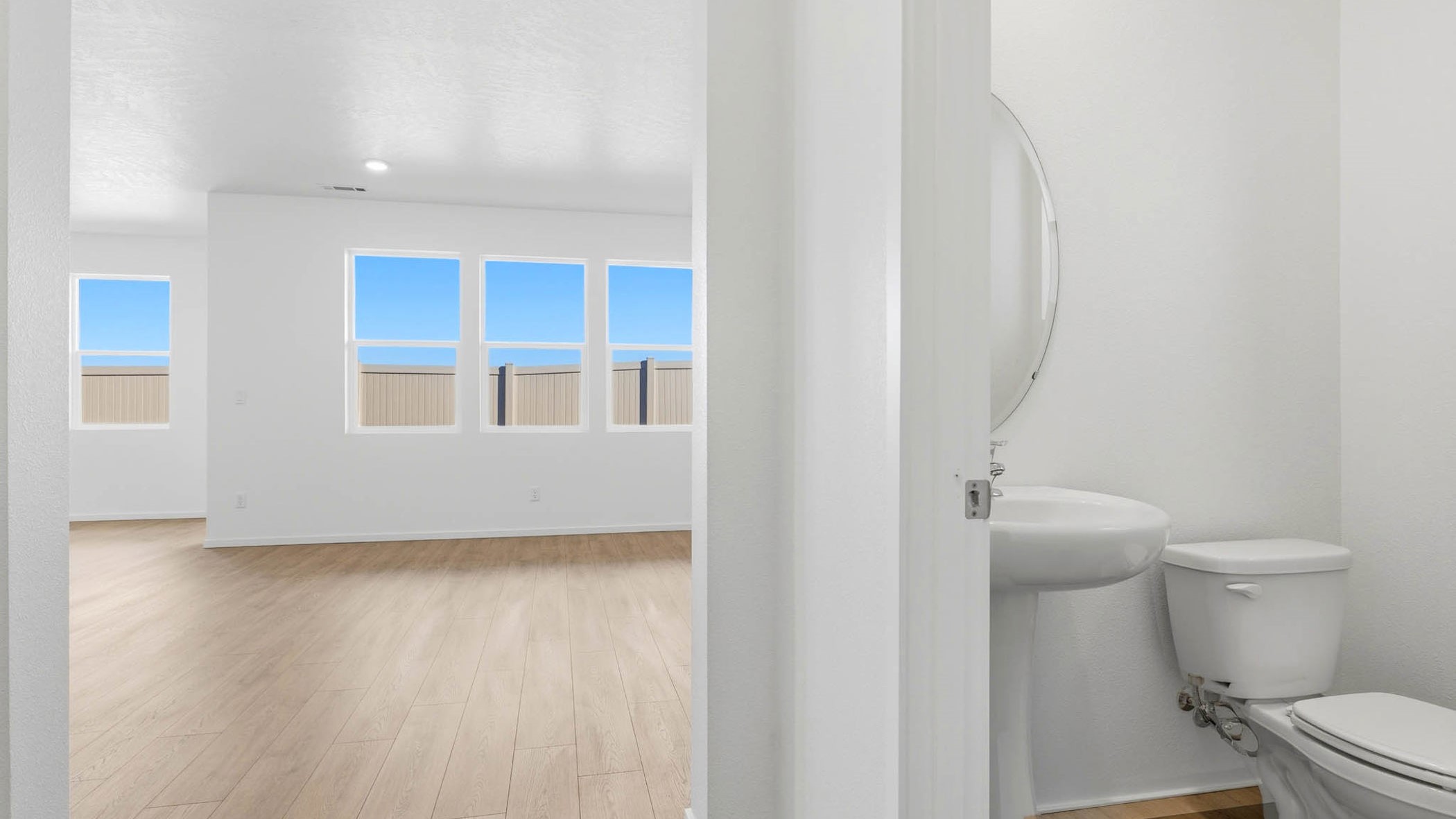 Main floor powder bathroom