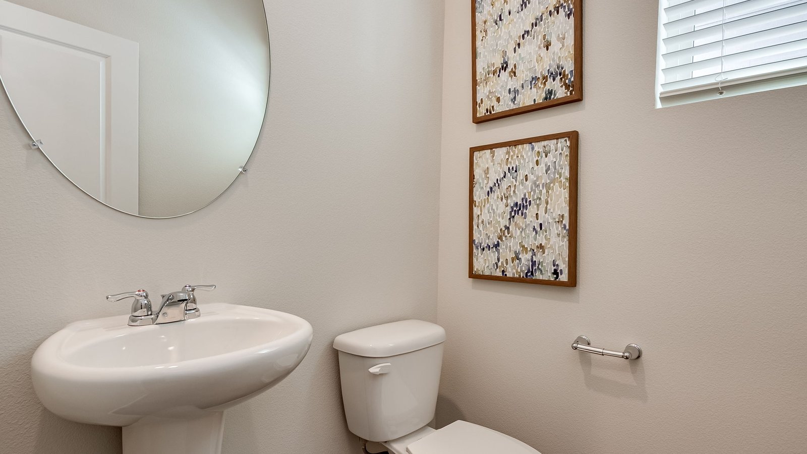 Main floor powder bathroom