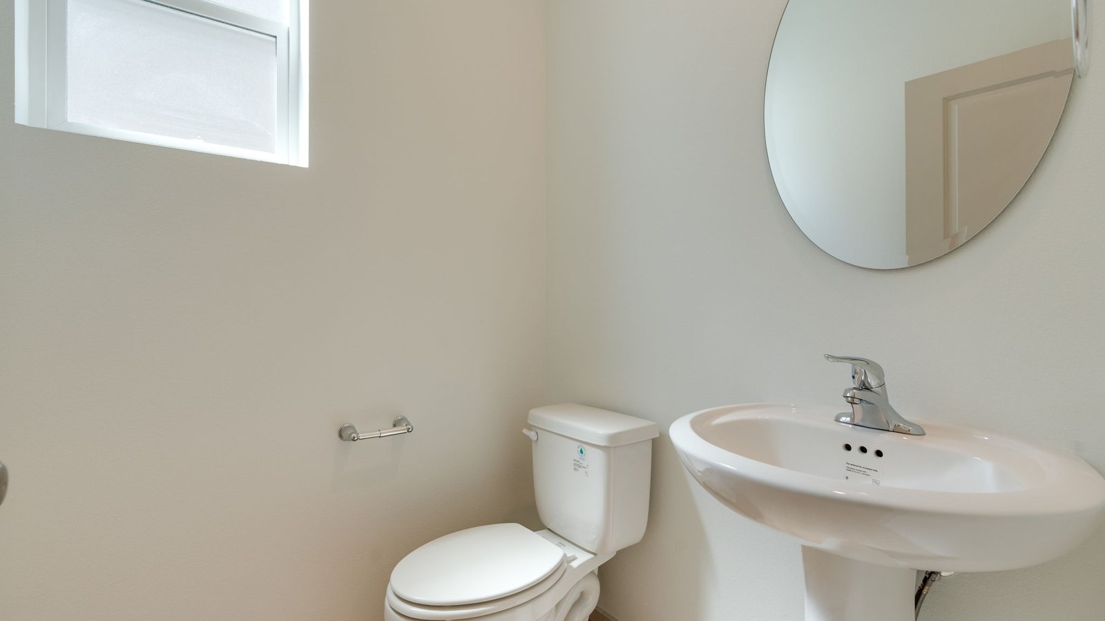 Main floor powder bathroom