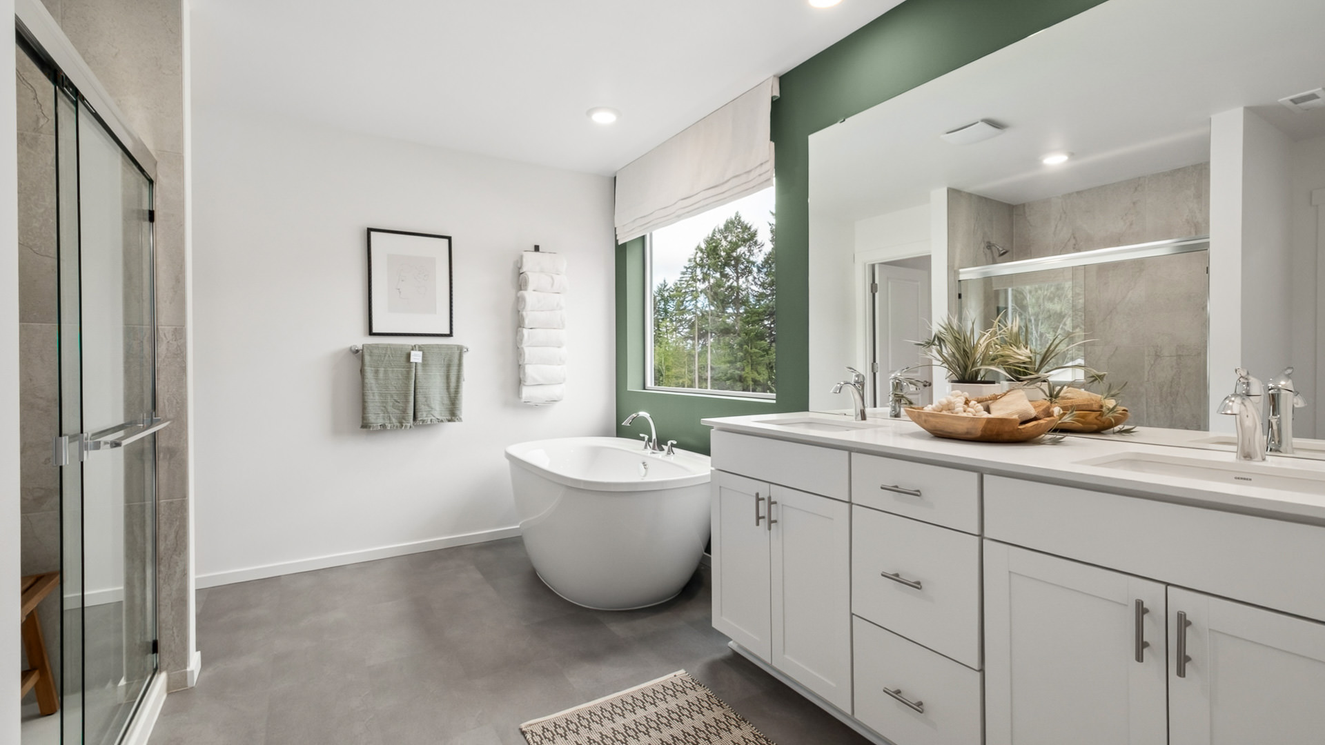 primary suite bathroom