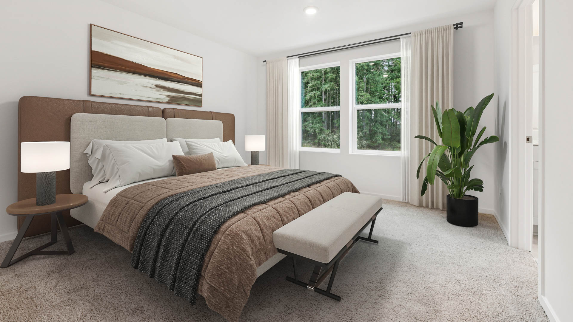 primary suite bedroom