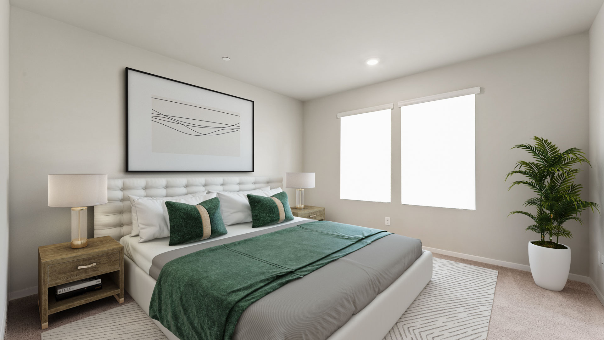 primary suite bedroom