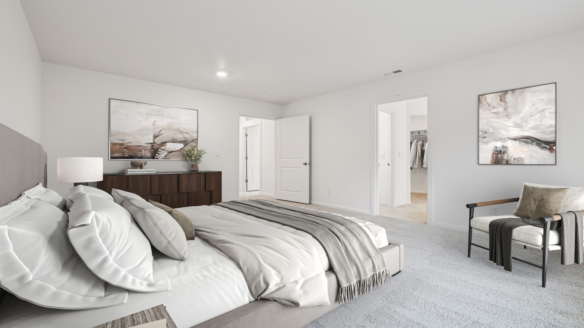 primary suite bedroom