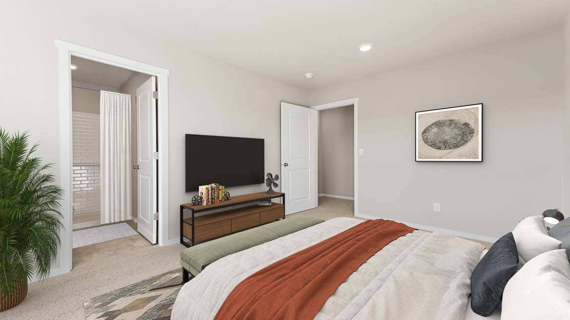primary suite bedroom