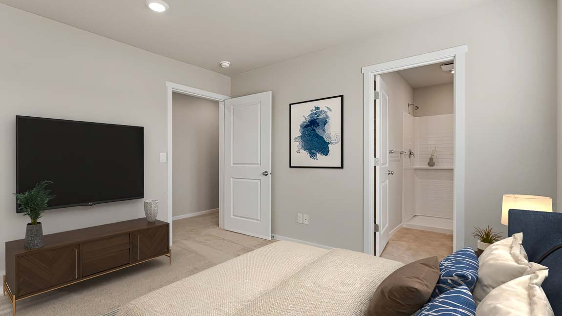 primary suite bedroom