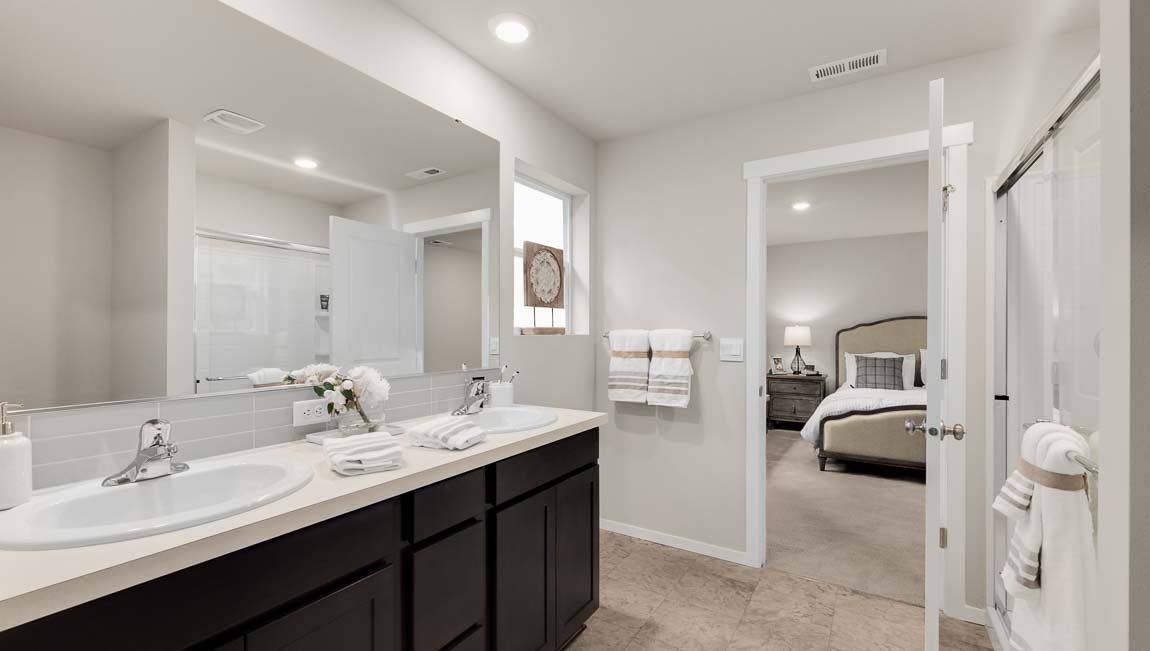 primary suite bathroom
