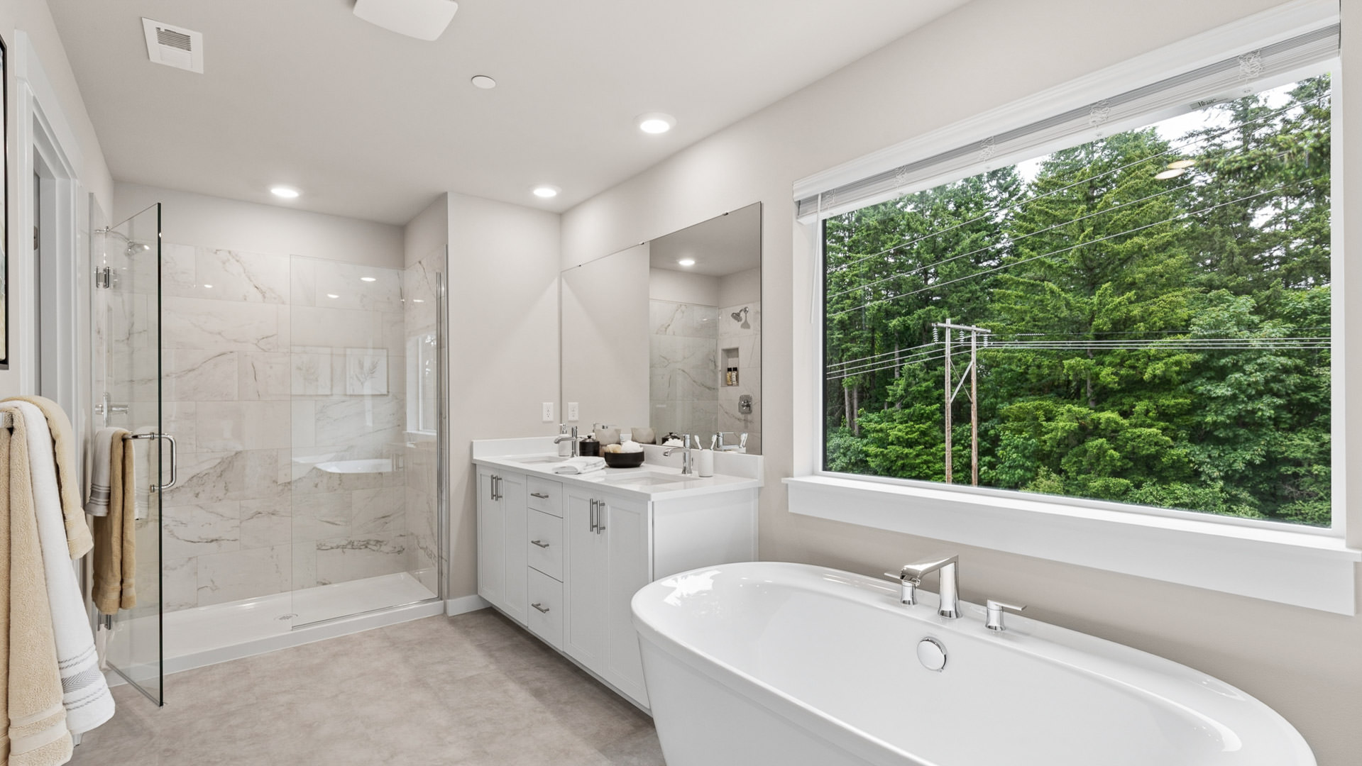primary bath freestanding tub