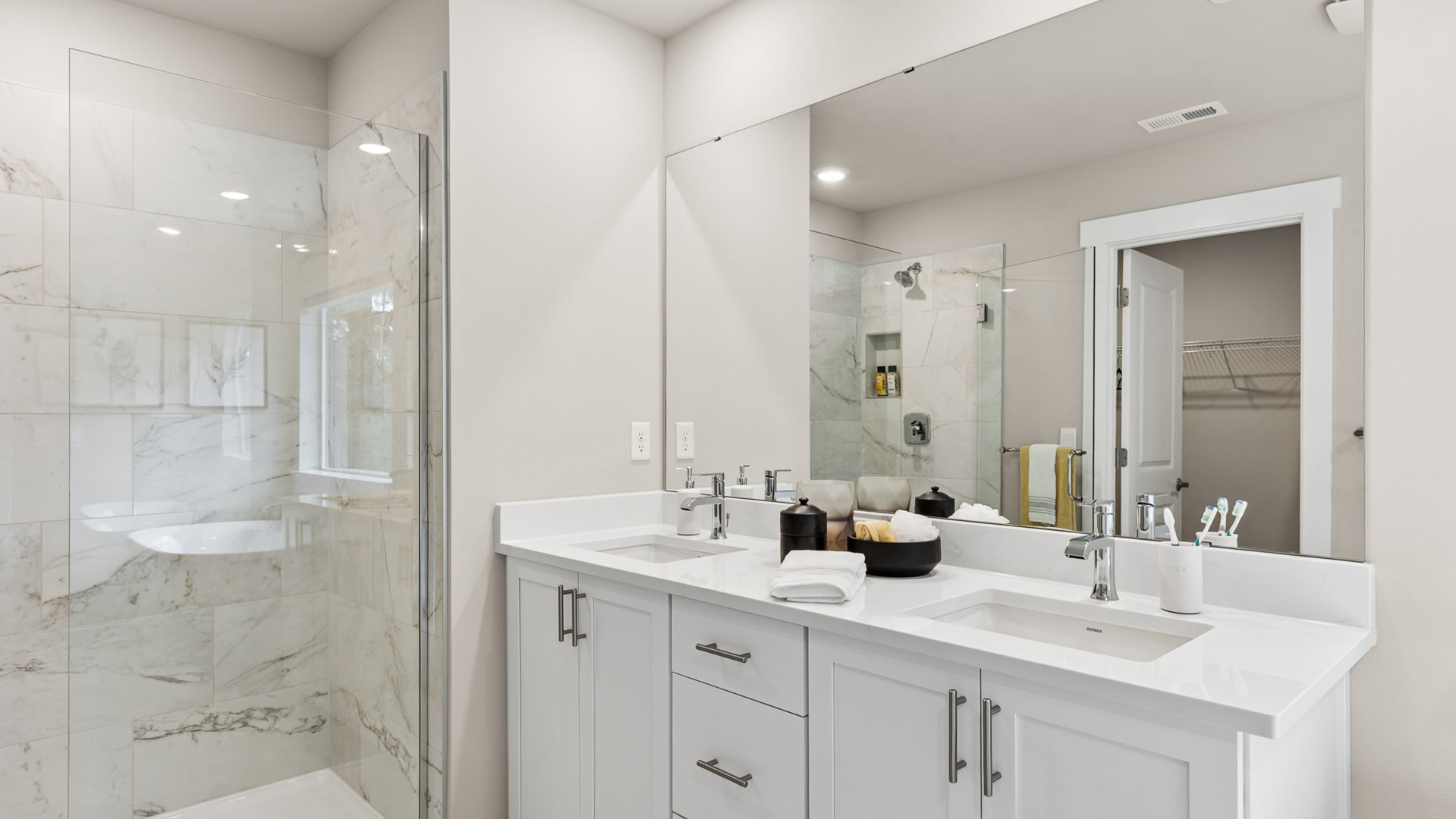 primary bath shower