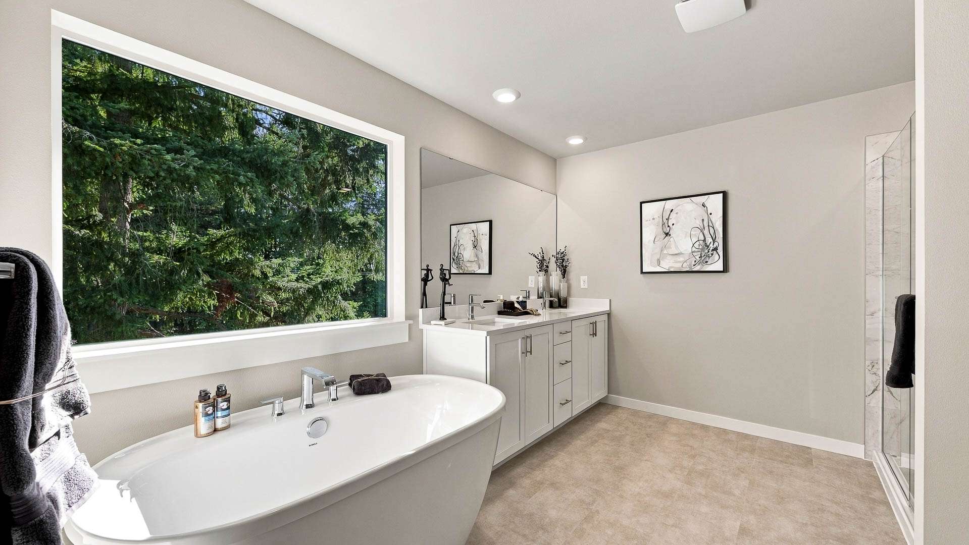 primary suite bathroom