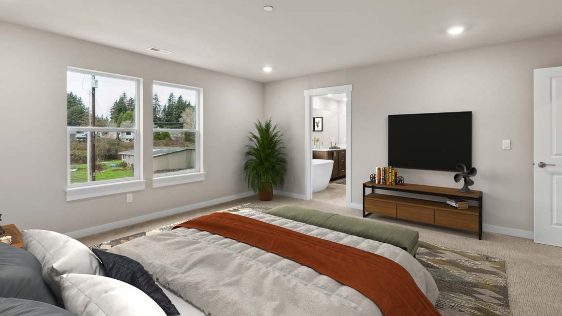 primary suite bedroom