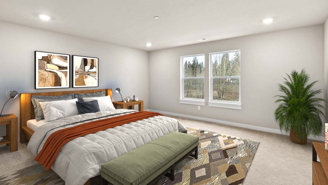 primary suite bedroom