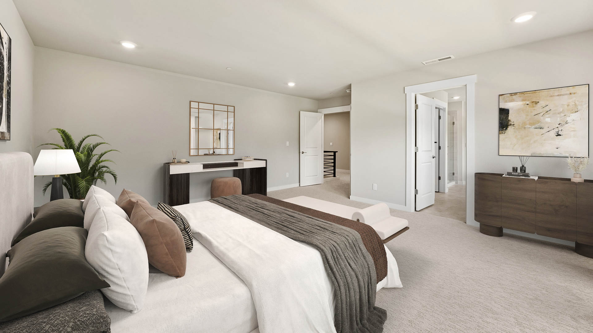 primary suite bedroom