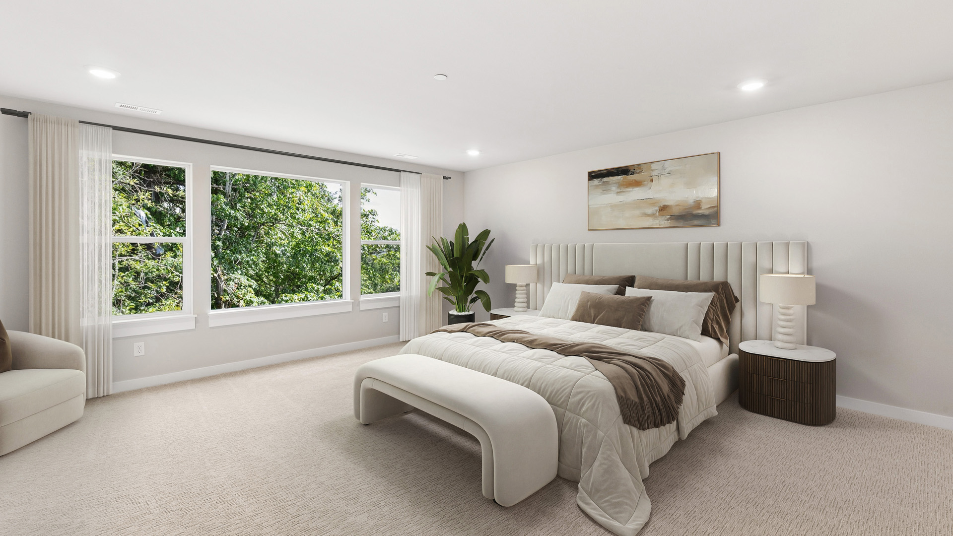 primary suite bedroom