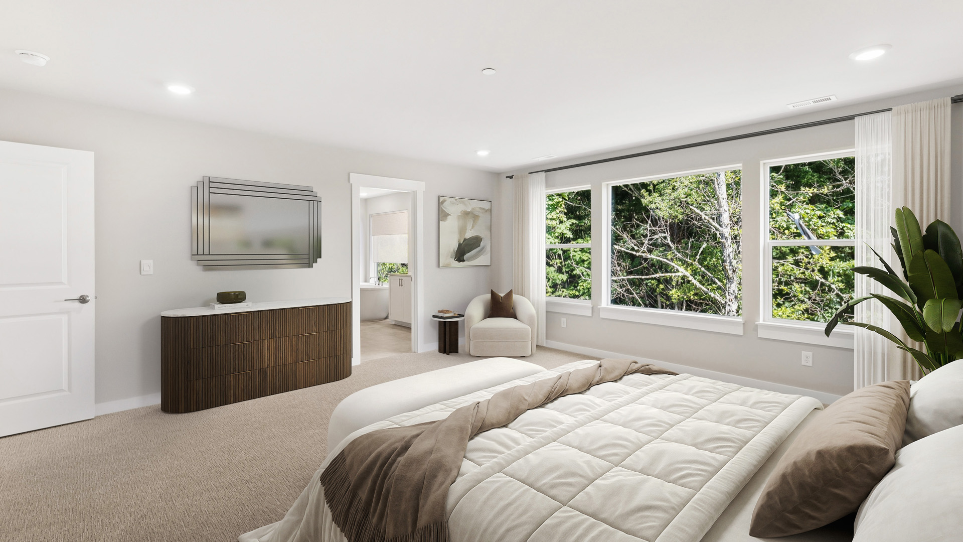 primary suite bedroom