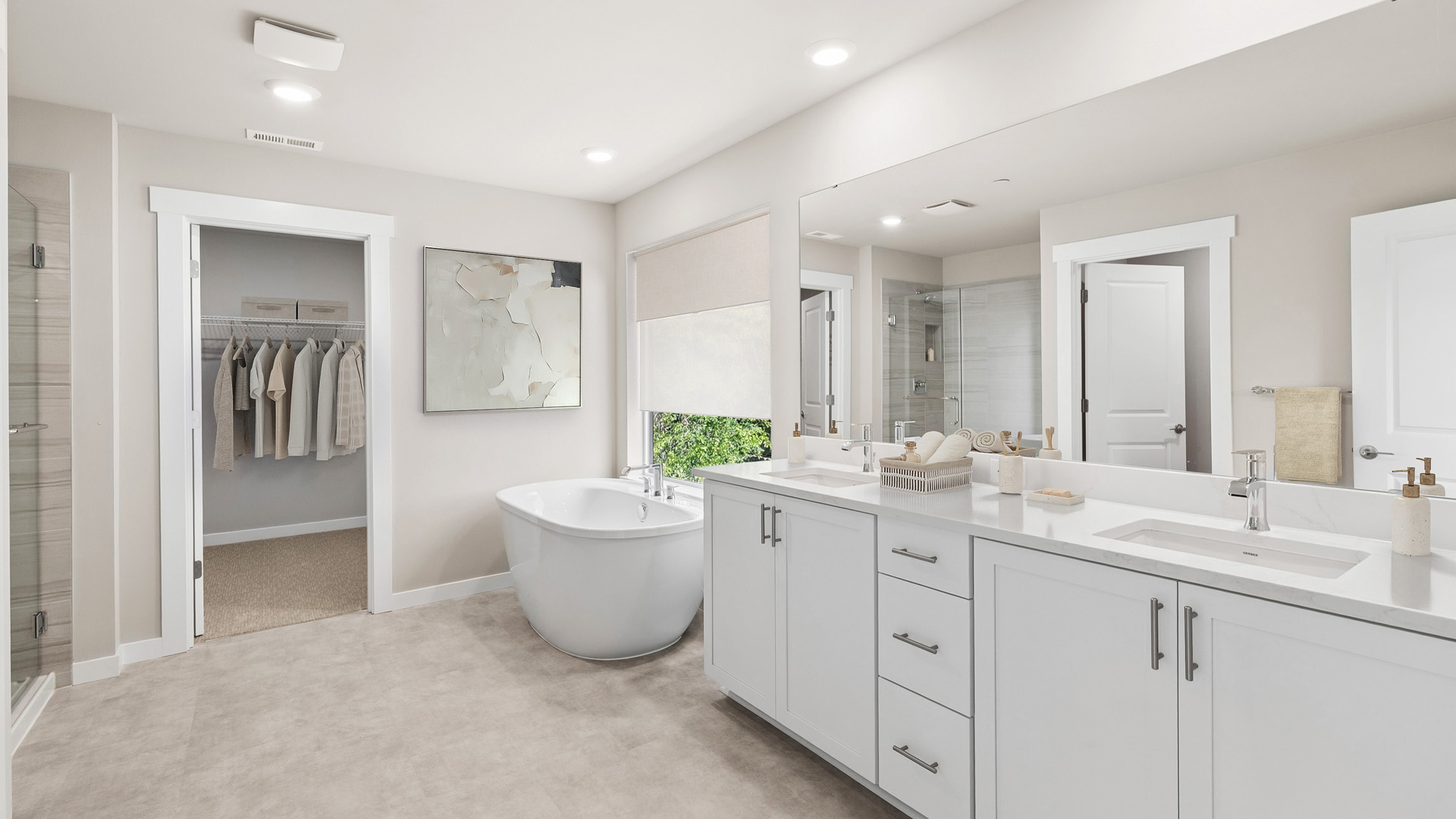 primary suite bathroom