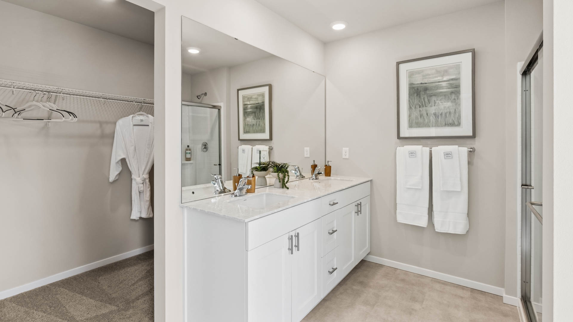 primary suite closet