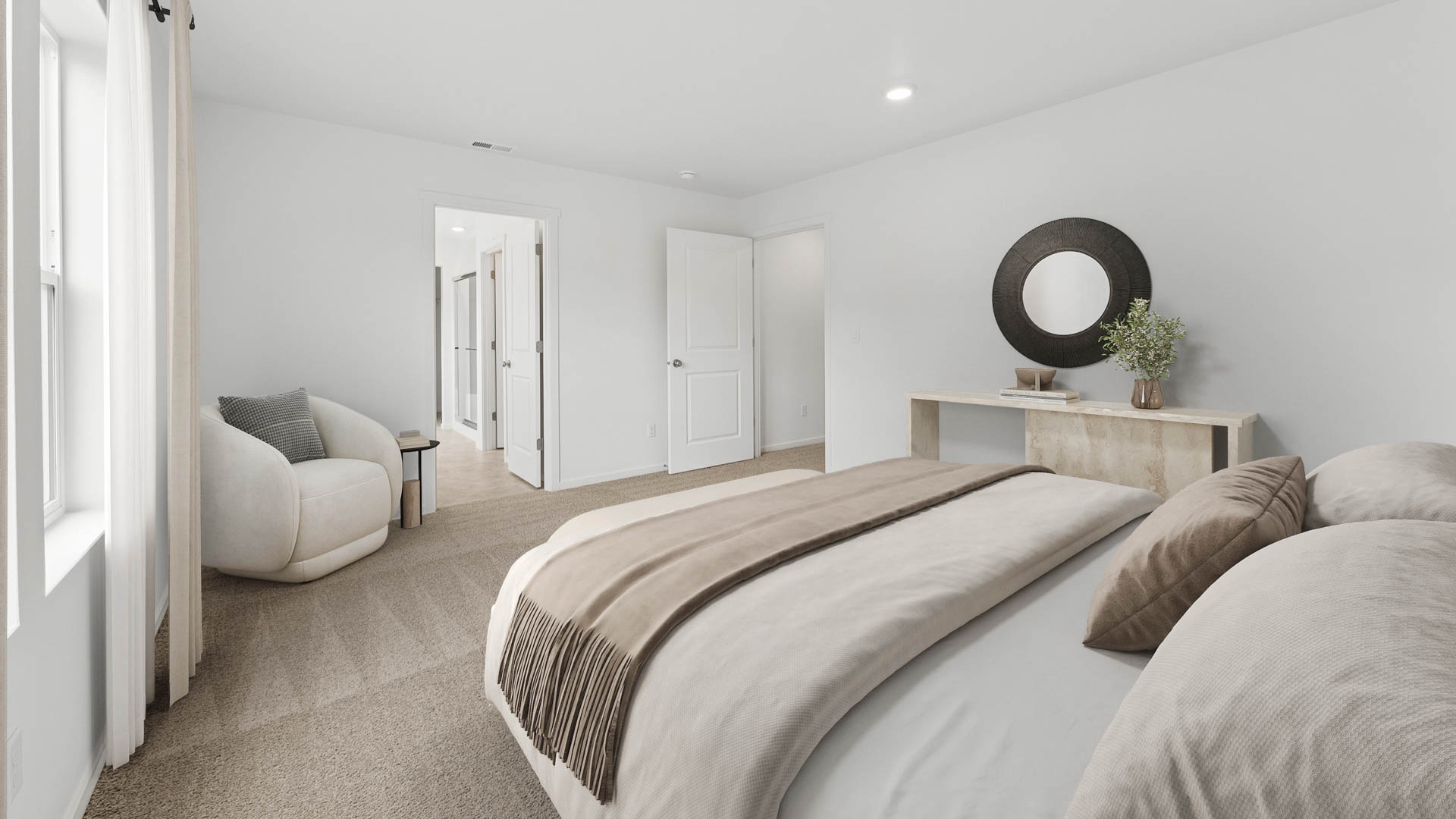 primary suite bedroom