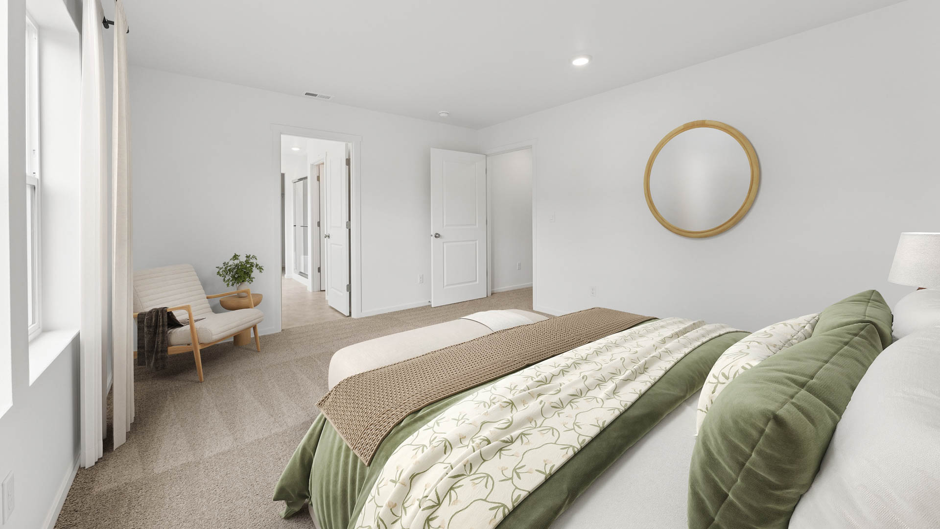 primary suite bedroom