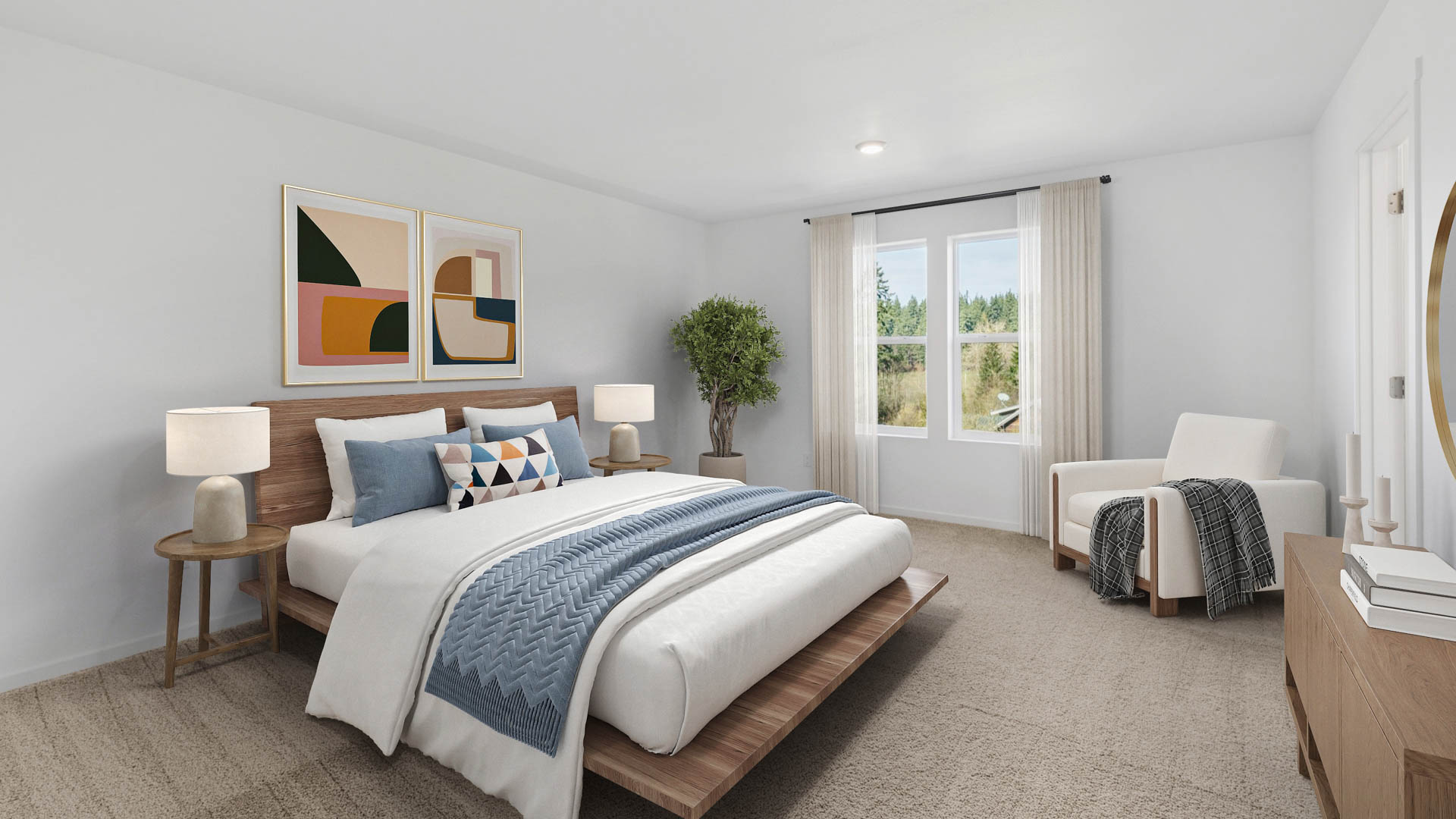 primary suite bedroom