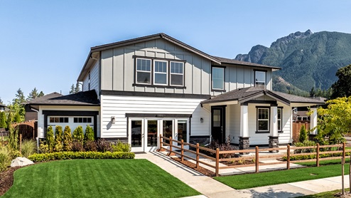 model home exterior