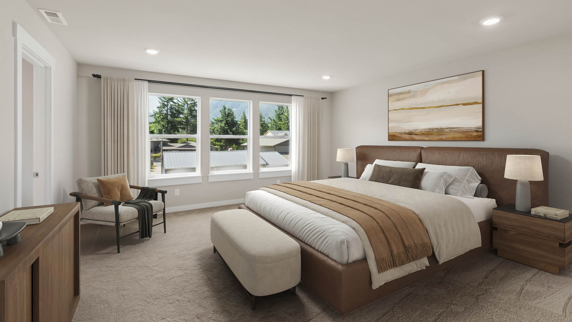 primary suite bedroom