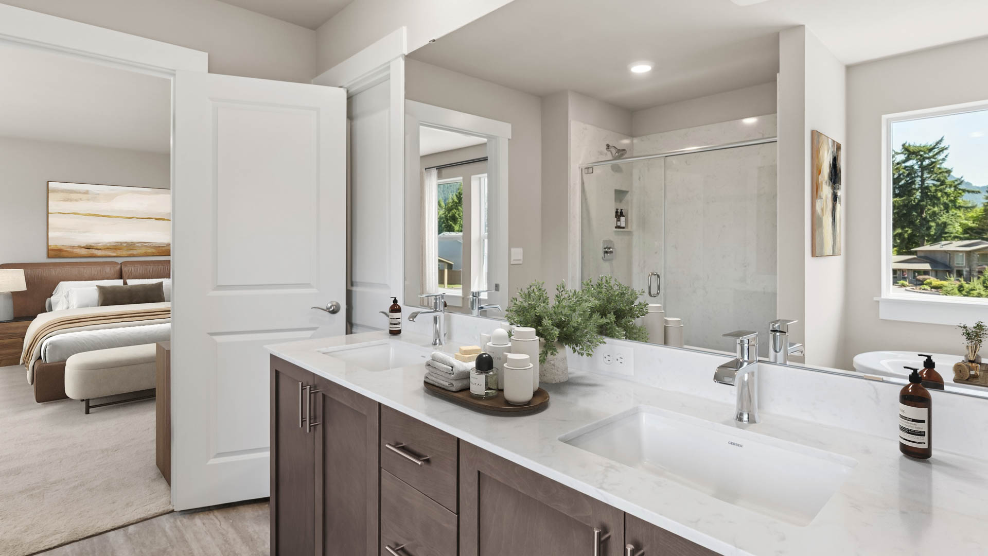 primary suite bathroom