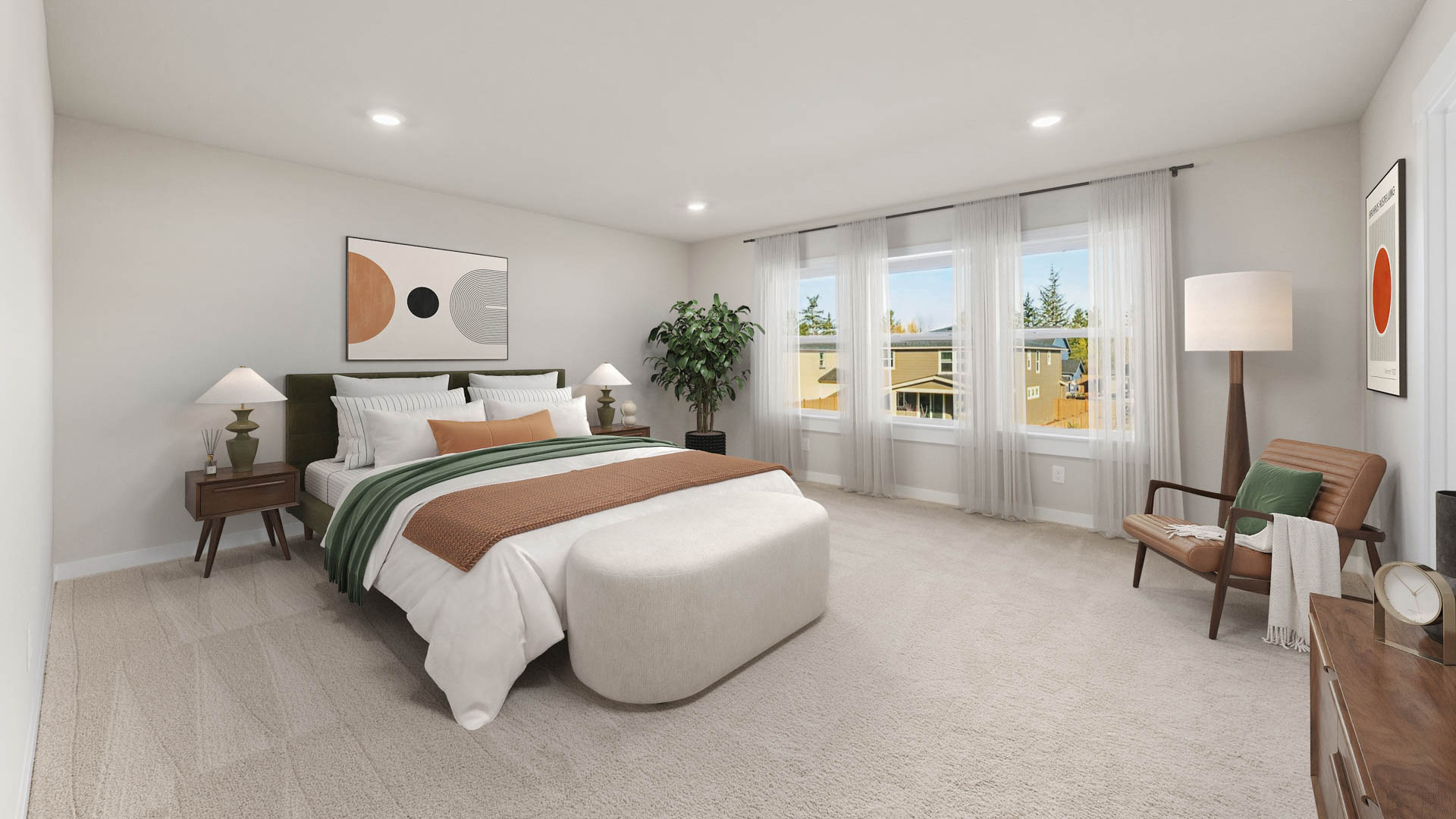 primary suite bedroom