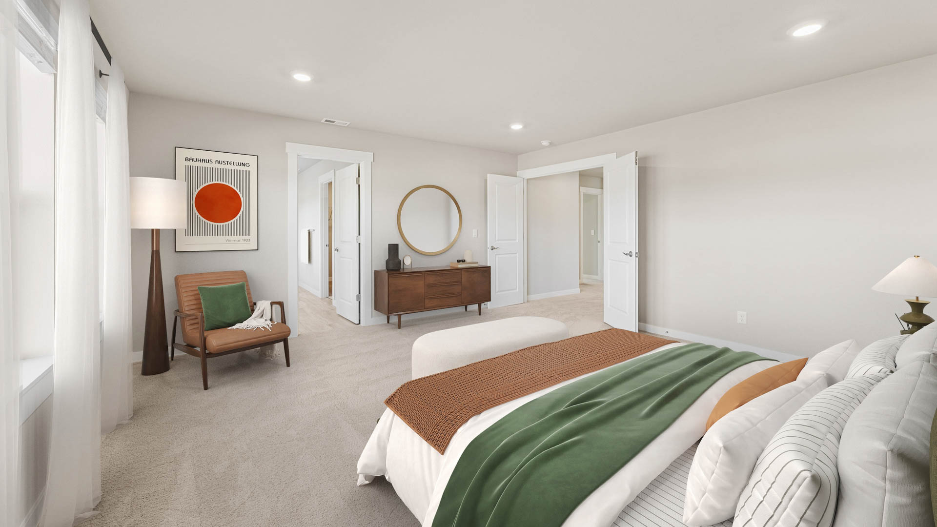 primary suite bedroom