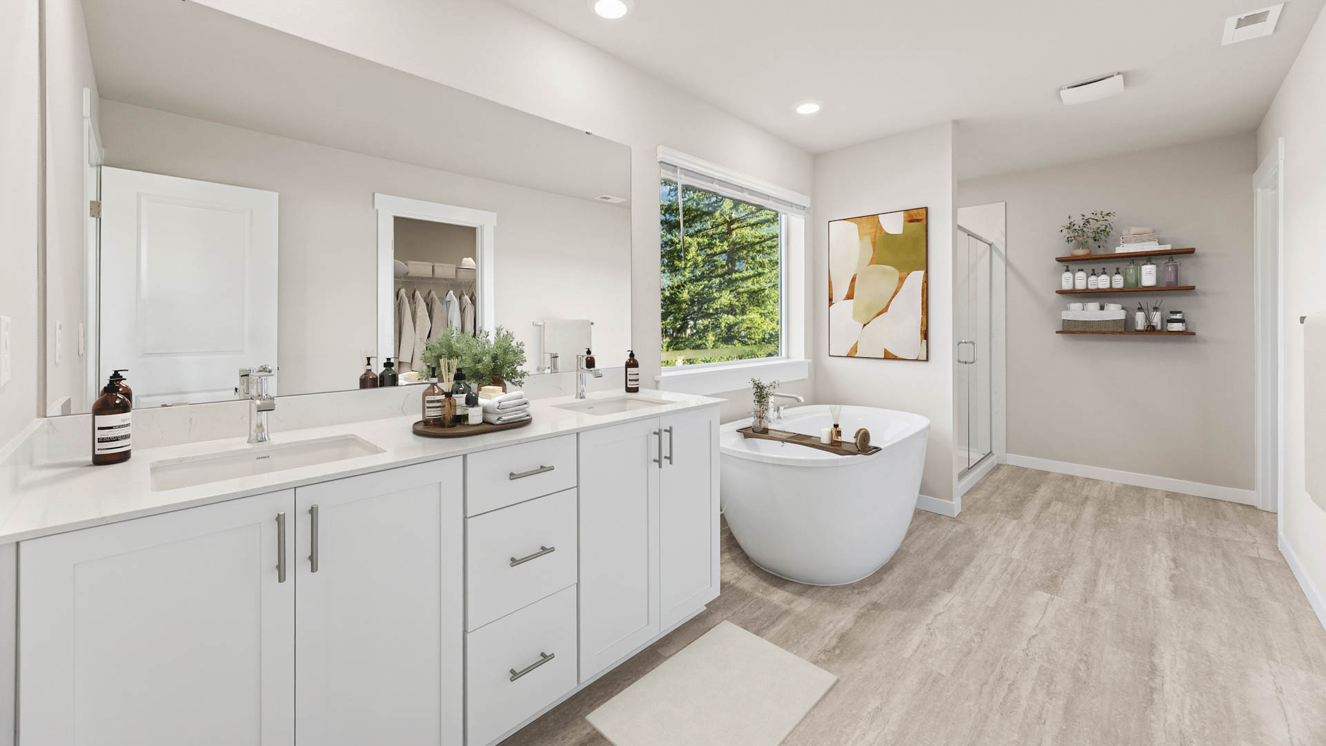 primary suite bathroom